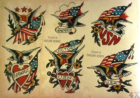 Eagle Reference, Usmc Tattoos, Traditional Tattoo Reference, Trad Flash, Sailor Jerry Tattoo, Zen Tattoo, Sailor Jerry Flash, Traditional Eagle Tattoo, Sailor Jerry Tattoo Flash