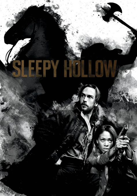 Sleepy Hollow Poster, Sleepy Hollow Tv Series, Sleepy Hallow, Ichabod Crane, Tom Mison, Devious Maids, The Legend Of Sleepy Hollow, Tv Show Genres, Legend Of Sleepy Hollow