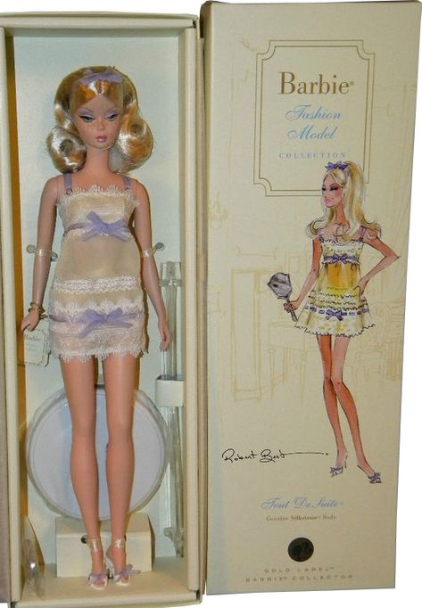 Barbie Silkstone Collection, Doll Collection Aesthetic, Barbie Fashion Model Collection, Silkstone Barbie Doll, 2000s Barbie Dolls, Barbie Tingz, Vintage Barbies, Barbie 2000, Barbie Silkstone