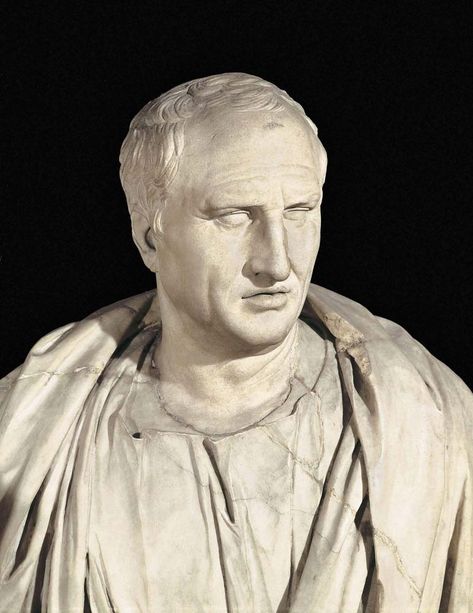 Marcus Tullius Cicero | Biography, Philosophy, Works, & Facts | Britannica Rome Empire, Marcus Tullius Cicero, Roman Busts, Rome Antique, Roman Sculpture, Roman History, Roman Art, 1st Century, The Orator