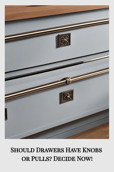 Struggling to choose between knobs or pulls for your drawers? We uncover the pros and cons to help you decide the best fit for your space! Dresser Drawer Handles, Clever Storage Solutions, Decor Tips, Drawer Handles, Pros And Cons, Home Decor Tips, Dresser Drawers, Storage Solutions, Drawers