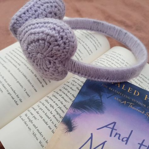 Earmuffs...💜 My first ever crochet project in one of my favourite color. 🧶 Pattern by @mahumcrochets . . #crochetart #crochetdesign #crochetearwarmer #crochetfashion #crochetcommunity #crochetproject #crochetgram #crochetdesigner #crochetpattern #crochetersofinstagram #crochetlove #crocheteveryday Crochet Earmuffs, Crochet Purple, Crochet Ear Warmer, Crochet Art, Earmuffs, Crochet Fashion, Crochet Designs, My Favourite, Favorite Color