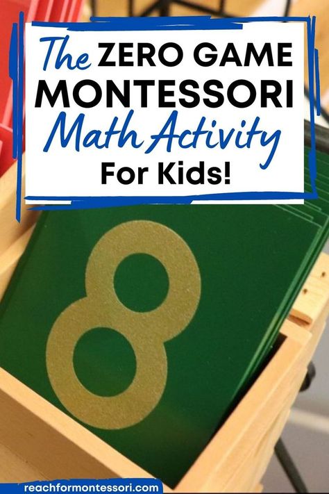 Montessori math activities focus on associating quantities with their corresponding numbers. This is where the Zero Game comes into play. Check it now! Montessori Addition Activities, Montessori Number Activities, Number Zero Activities Preschool, Math Montessori Activities, Montessori Numbers, Sunflower Classroom, Montessori Games, Primary Maths Activities, Montessori Math Activities