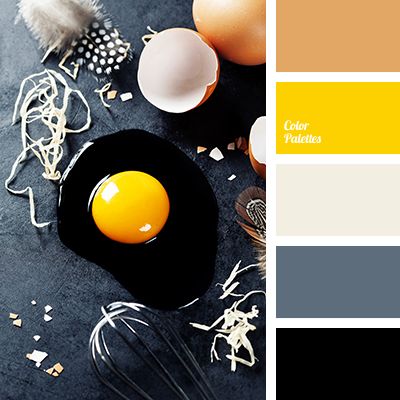 Contrasting Palettes | Page 38 of 122 | Color Palette Ideas Kitchen Color Yellow, Kitchen Yellow, Black Color Palette, Color Palette Yellow, Kitchen Glass, Kitchen Black, Kitchen Wall Colors, Yellow Kitchen, Dark Cabinets