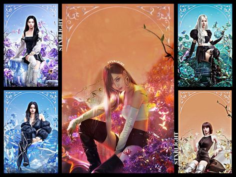 READYTOLOVE #5thmember #blackpink #fanmade Square One Blackpink Album Cover Fanmade, Square One Blackpink Album Cover, Blackpink 5 Members Outfit, Blackpink 5 Members, Blackpink Fanmade, Blackpink 5th Member, Blackpink 5th Member Outfits, Music Supplies, Scripting Ideas