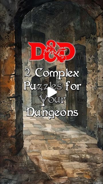 Dnd Puzzle Rooms, Dnd Puzzles, After The Party, Large Door, Math Problem, Getting To Know You, The Room, Writing Tips, Dungeons And Dragons