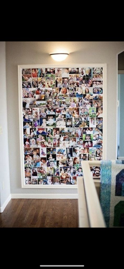 Collage Mural, Back Deck Decorating, Collage Diy, Diy Wand, Small Deck Decorating Ideas, Deck Decorating Ideas, Deck Decorating Ideas On A Budget, Picture Collage Wall, Wall Frames