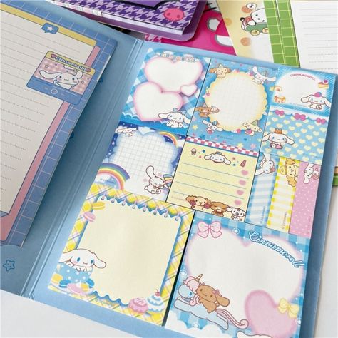 Kuromi Cinnamoroll, Anime Jewelry, Kawaii Sanrio, Christmas Stationery, Cute Stationary, Japanese Stationery, Kawaii Plushies, Note Book, Kawaii Stationery