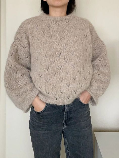 Goji Lace Sweater PATTERN Lace Mohair Oversized Sweater | Etsy France Comfy Knit Sweater, Colorful Mohair Sweater, Loose Knit Mohair Sweater Pattern, Homemade Knitted Sweaters, Knit Jumper Pattern, Oversize Cardigan Knitting Pattern, Lace Sweater Pattern, Mohair Sweater Pattern, Eyelet Sweater