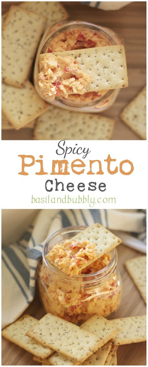 After making this delicious Pimento Cheese, I'll NEVER buy the stuff in the tub again!!! Spicy Pimento Cheese Recipe, Spicy Pimento Cheese, Pimento Cheese Recipes, Pimiento Cheese, Smoked Gouda, Snack Dip, Cheese Balls, Pimento Cheese, Party Appetizer