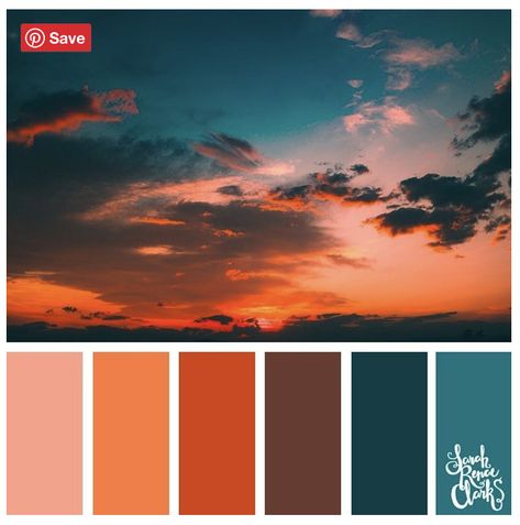 Colors Blue Sunset Color Palette, Autumn Sunset Color Palette, Golden Sunset Color Palette, Sunset Ocean Color Palette, Evening Sky Color Palette, Ocean Sunrise Color Palette, Sunset Color Palette, Polymer Crafts, Sunset Colors