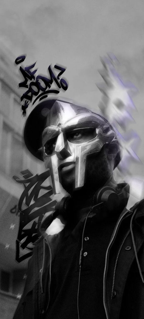 Mr Doom, Mf Doom Wallpaper, Illest Villain, Zoom Wallpaper, Hip Hop Wallpaper, Best Wallpaper Hd, Rapper Art, Music Poster Design, Rap Wallpaper