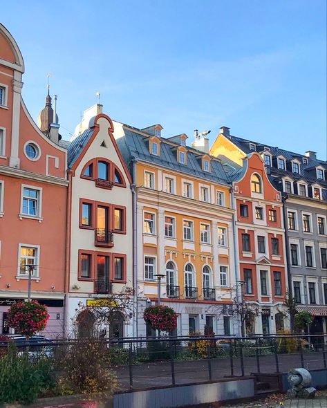 Riga Aesthetic, Latvia Aesthetic, Europe Countries, Riga Latvia, Christmas Travel, Round The World, Top Of The World, Riga, Beautiful Buildings