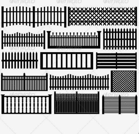 Fence Front Yard, Fence Gate Design, House Fence Design, Yard Fence, Balcony Railing Design, Brick Fence, Horizontal Fence, Entrance Gates Design, Lattice Fence