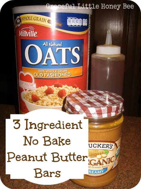 3 Ingredient No Bake Peanut Butter Bars No Bake Peanut Butter Bars, Pantry Cooking, Low Iodine Diet, Peanut Butter Bars Recipe, Radioactive Iodine, Bakery Goods, No Bake Peanut Butter, Healthy Swaps, Bake Recipes