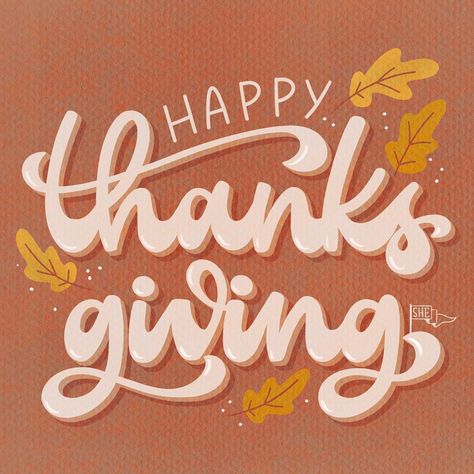 Happy Thanksgiving to you and yours! 🙏 . . Prompt by #juststartletteringchallenge @lynn_labs @asklettering And #ohanaletteringchallenge… | Instagram Merry Christmas Font, Christmas Fonts Free, Holiday Fonts, Create Christmas Cards, Hello November, Lettering Challenge, Hand Lettering Inspiration, Thanksgiving Design, Floral Leaves