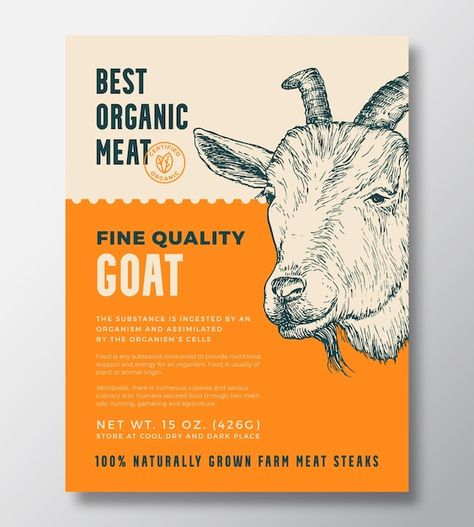 Dry Meat Packaging, Meat Label Design, Animal Food Packaging, Broth Packaging, Meat Packaging Design, Patagonia Provisions, Chicken Packaging, Food Abstract, Healthy Food Branding