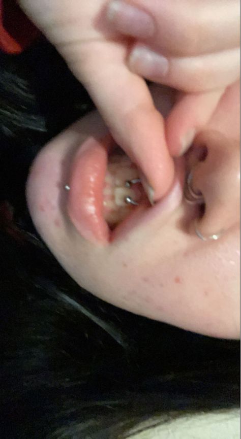 smiley, labret, septum, and nostril piercings :) Septum And Smiley Piercing, Septum And Nostril Piercing, Septum Labret, Septum Nostril, Piercing Inspo, Smiley Piercing, Face Piercings, Septum Piercing, Body Mods