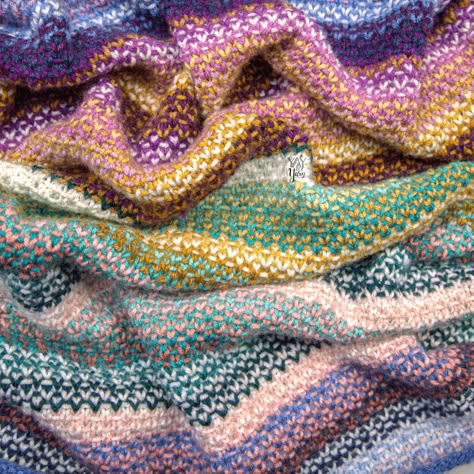 Knitted Stripped Blanket, Crochet Scrapyarn Blanket, Knit Scrappy Blanket, Scrap Knitting Blanket, Scrap Knitted Blanket, Scrap Blanket Knitting, Scrap Yarn Knit Blanket, Knit Sampler Blanket, 2 Color Knitting Patterns Free