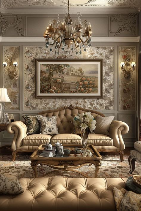 "Vintage Living Room Ideas bring timeless charm and character to your home with elegant antiques, classic furniture, and cozy textiles. 🛋️✨ From ornate mirrors and vintage rugs to retro lighting and nostalgic decor, these ideas create a warm and inviting atmosphere. Discover how to transform your space with the beauty of the past. Elevate your home with Vintage Living Room Ideas! 🌿🏡 #VintageLivingRoom #TimelessCharm #ClassicDecor #HomeInspiration 🛋️✨" Vintage Living Room Ideas, Vintage Living Room Design, Room Mirror Ideas, Ornate Mirrors, Vintage Bedroom Decor, Luxe Bedroom, Vintage Interior Design, Retro Interior, Vintage Bedroom