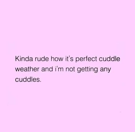 Cuddle Weather Quotes, Cuddle Weather, Random Sayings, Weather Quotes, My Love Story, Inappropriate Thoughts, Sarcastic Quotes Funny, Sayings And Quotes, Feeling Blue