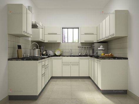 U-Shaped Modular kitchen U Shaped Modular Kitchen Design, Best Kitchen Layout, Organiser Cucina, Modular Kitchen Cabinets, Modular Kitchen Designs, Kitchen Floor Plans, Modular Kitchen Design, Kitchen Designs Layout, Custom Kitchen Cabinets