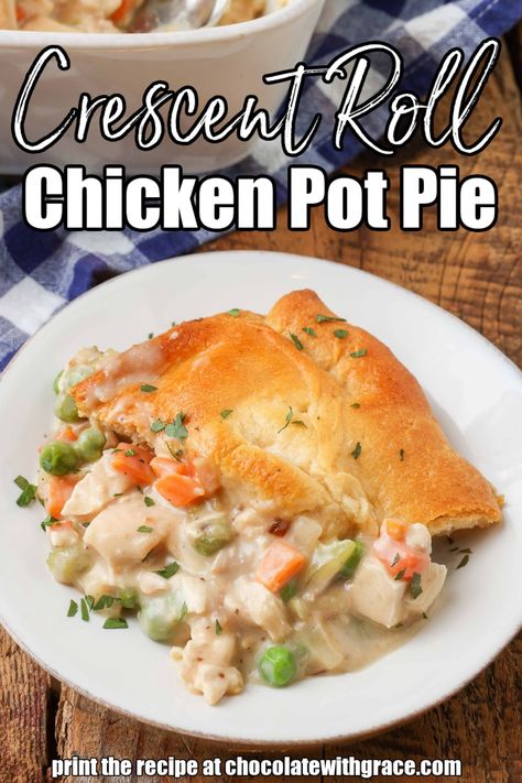 Chicken Pot Pie Ring, Crescent Roll Pot Pie Pillsbury, Chicken Pot Pie Crossiant Crust, Chicken Potpie With Crescent Rolls, Crossiant Chicken Pot Pie, Chicken Pot Pie Cresent Rolls, Chicken Pot Pie Pillsbury Crescent Rolls, Chicken Potpie Easy Crescent Rolls, Crescent Pot Pie Recipe