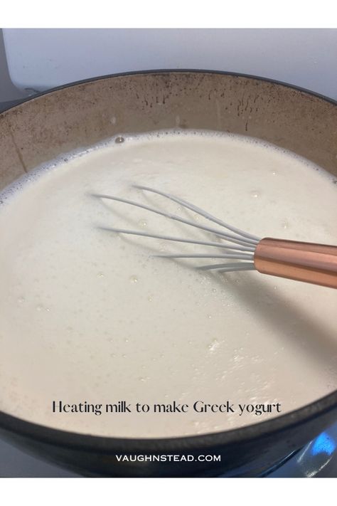 Love yogurt but can�’t find a good one without preservatives? Make your very own at home with this how to on how to make Greek yogurt Make Greek Yogurt, Homemade Greek Yogurt, How To Make Greens, Lemon Bars Recipe, Clean Pots, Pasteurizing Milk, Greek Yogurt Recipes, Cottage Cheese Recipes, Glazed Chicken