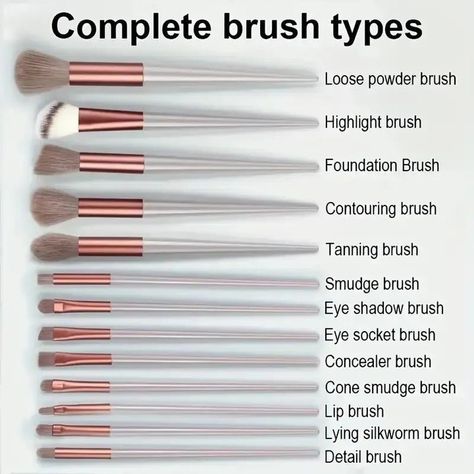 makeup brush set soft fluffy professional cosmetic tool https://www.theari.de/products/makeup-brush-set-soft-fluffy-professional-cosmetic-tool-1 ARI #Bestseller Bronzer Brush, Makeup Brushes Set, Makeup Brush Set Professional, Highlighter Brush, Brush Type, Professional Makeup Brushes, Foundation Makeup, Eyebrow Brush, Concealer Brush