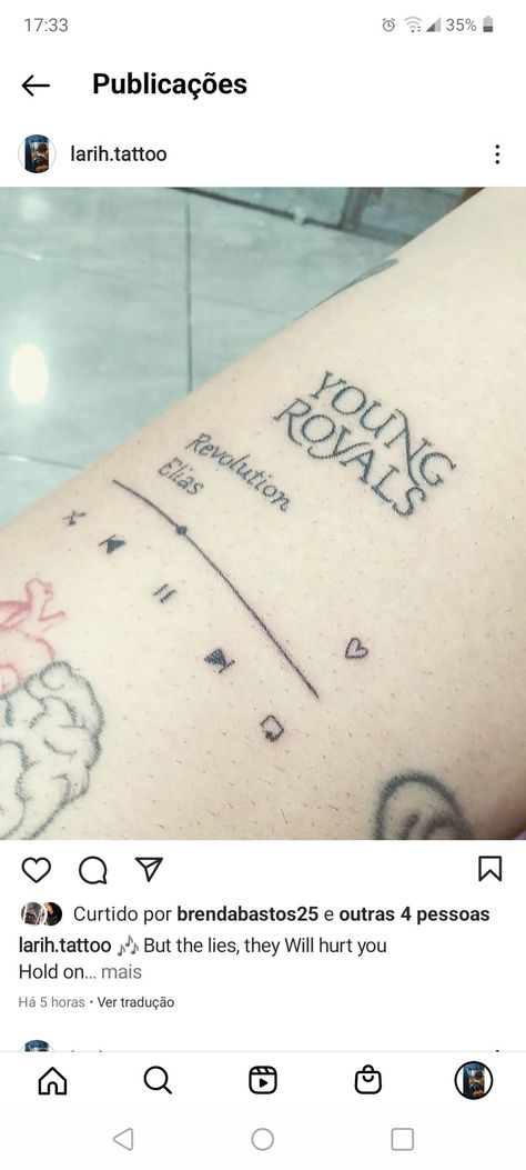 Young Royals Tattoo, Young Royals, Royals, Tattoos, Pins