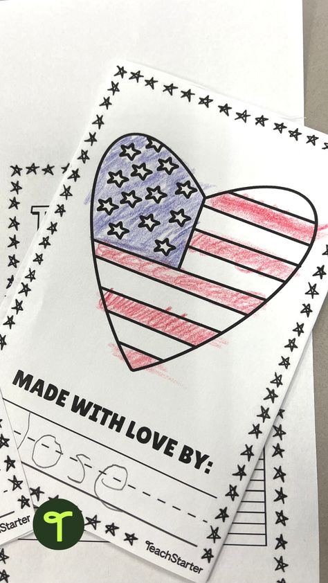 Veterans Day Cards Printables, Veterans Day Ideas For School, Veterans Day Craft Kindergarten, Veterans Day Thank You Cards From Kids, Veterans Day Cards For Kids To Make, Valentines For Veterans Ideas, Veterans Day Printables Free, Free Veterans Day Crafts For Kids, Veterans Day Cards For Kids