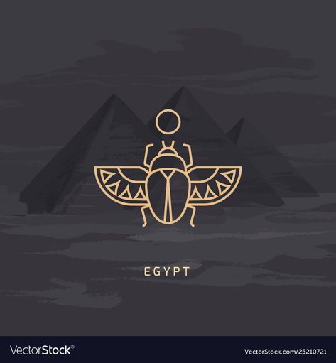 Egyptian Illustration, Beetle Logo, Scarab Beetle Tattoo, Egyptian Design Pattern, Scarab Tattoo, Egyptian Scarab Beetle, Egyptian Beetle, Beetle Tattoo, Ancient Egyptian Hieroglyphics