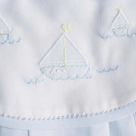 Embroidery For Baby Boy, Boys Embroidery Designs, Baby Embroidery Ideas Boys, Baby Boy Embroidery Ideas, Boy Embroidery Ideas, Baby Boy Embroidery, Patriotic Embroidery, Sailor Baby, Hand Embroidery Patterns Free