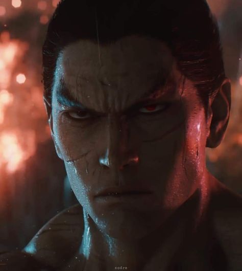 Kazuya Mishima Icon, Kazuya Mishima Fanart, Makishima Shogo, Fire Pfp, Kazuya Mishima, Dark Triad, Tekken 8, Canva Fonts, Taylor Swift Album