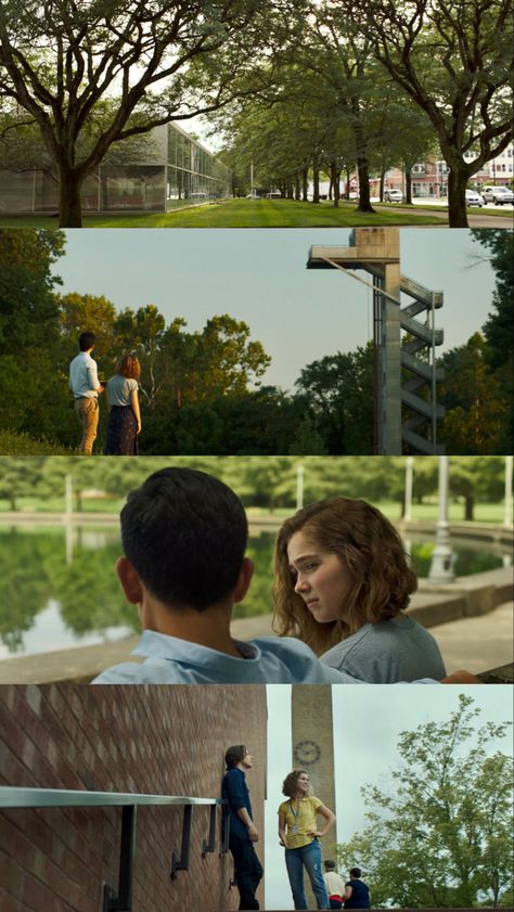 Columbus 2017 Movie, Popular Movie Scenes, Happy Cinematography, Columbus Movie, Columbus 2017, Scenecore Aesthetic, Cinematic Inspiration, Camera Shots And Angles, Cinema Shots