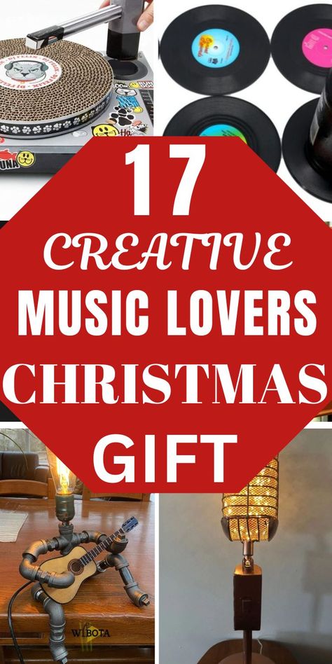 Surprise the music lovers in your life with perfect holiday gifts! From DIY creations and personalized items to unique picks for guitar players and audiophiles, these ideas are sure to hit the right note. Perfect for spreading joy this holiday season! 🌟🎁 #ChristmasGifts #MusicLovers #GuitarGifts Gift Ideas For Music Lovers, Music Gifts Diy, Christmas Gifts For Music Lovers, Gifts For Music Lovers, Guitar Gifts, Creative Christmas Gifts, Wrapping Gift Cards, Guitar Players, Music Themed