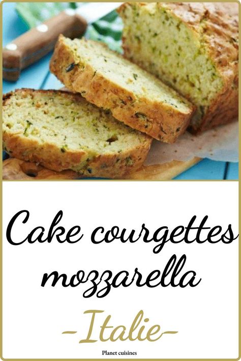 Base Cake, Cake Courgette, Cakes Inspiration, No Salt Recipes, Baked Potato, Parmesan, Mozzarella, Banana Bread, Tart