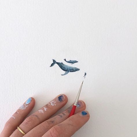 Miniature Drawings, Whale Sketch, Oz Tattoo, Peace Tattoos, Whale Drawing, Ink Pen Art, Whale Tattoos, Whale Design, Whale Art