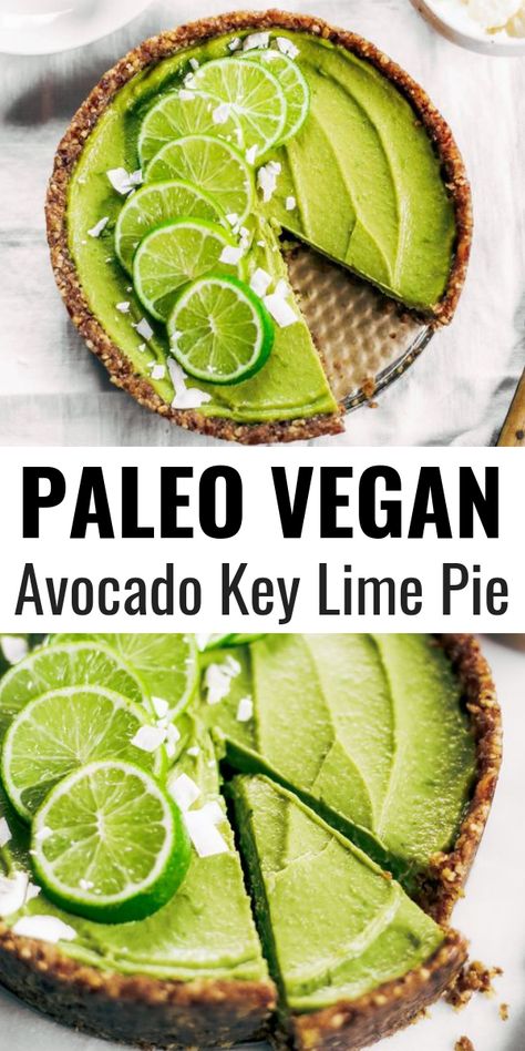 Vegan Key Lime Pie Recipe, Healthy Key Lime, Healthy Key Lime Pie, Lime Cake Recipe, Vegan Key Lime Pie, Deserturi Raw Vegan, Vegan Key Lime, Hormone Nutrition, Baking Pie