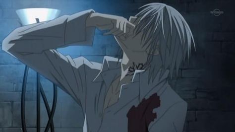 Zero Kiryu Bloody Rose Beast Form *"Zero...The last of my life...TAKE IT."* ~Ichiru Kiryu Vampire Knight Zero, Blingee Emo, Zero Kiryu, Matsuri Hino, Kaname Kuran, Vampire Knights, Cybergoth Anime, Creepy Core, Y2k Profile Picture