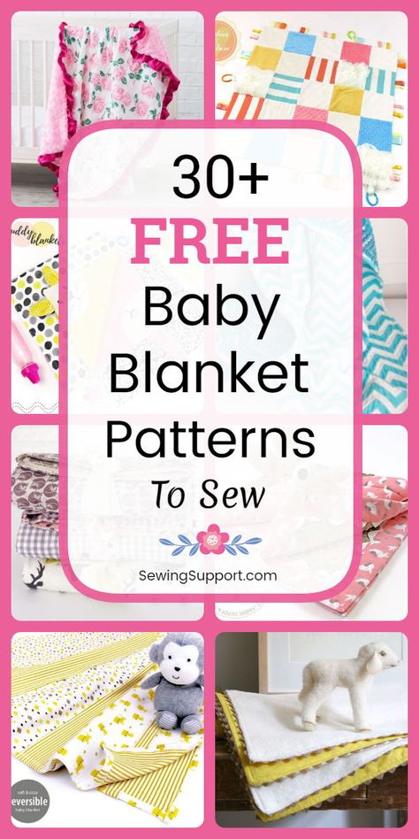 Baby Blankets To Sew, Blanket Sewing Patterns, Diy Baby Blankets, Baby Blanket Sewing, Homemade Baby Blankets, How To Sew Baby Blanket, Blanket Sewing, Baby Blanket Patterns, Homemade Blankets