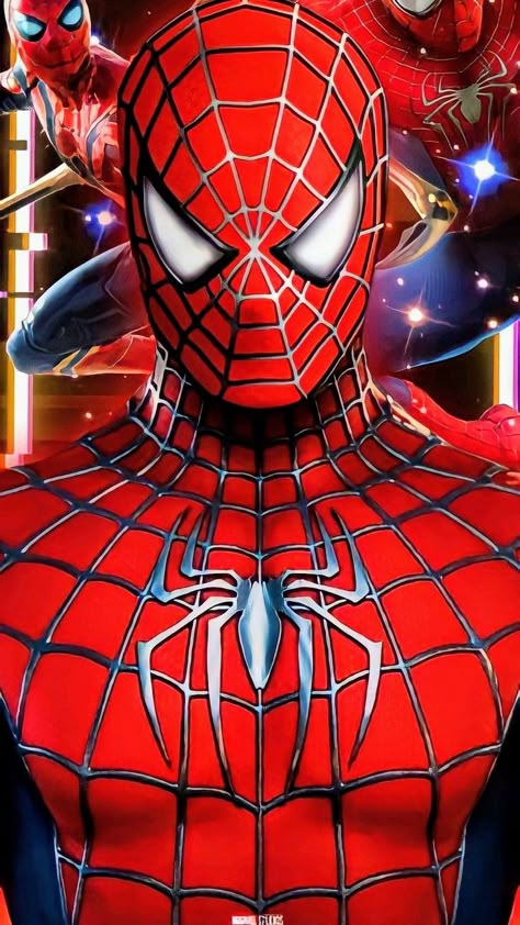 Spider Man Nowayhome, Tobey Maguire No Way Home, Spiderman Tobey Maguire, Spiderman Tobey, Kapten Marvel, All Spiderman, Spider Illustration, Spider Men, Image Spiderman