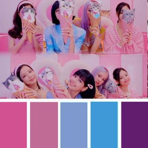 Kpop Color Palette, Color Pallete, Pop Color, Color Wheel, Kpop Memes, Mood Boards, Color Palette, Color Pop, Design Ideas