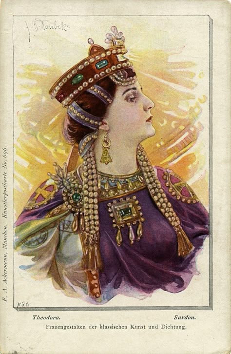 Ancient Rome Clothing, Empress Theodora, Ancient Roman Clothing, Byzantine Fashion, Eastern Roman Empire, Historical Hats, Byzantine Jewelry, Ancient Dress, Eastern Roman