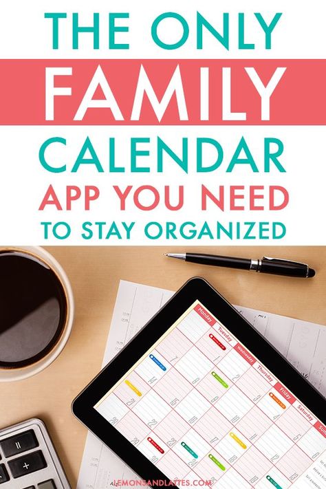 Organize your life with a shared family calendar. 5 Reasons this is the only family calendar app you'll ever need! Best Calendar App Iphone, Best Planner App, Family Calendar App, Family Calendar Organization, Best Calendar App, Organizing Products, Family Command Center, Family Schedule, Calendar App