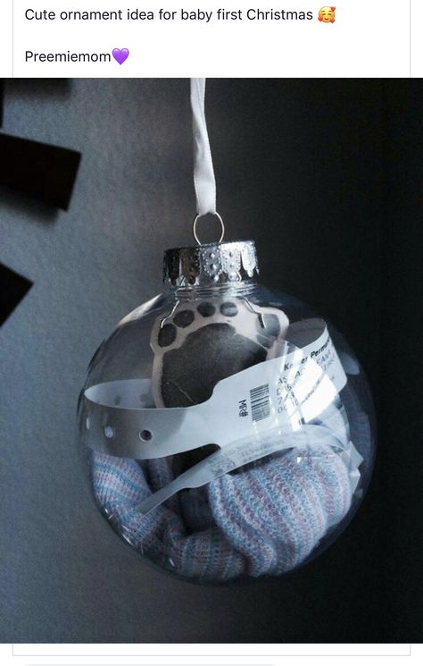 Diy Baby Boy Gifts, Diy Baby’s First Christmas Ornament, Birth Ideas, Pregnancy Ideas, Margaret Elizabeth, Mom Goals, Baby Keepsakes, Baby Life Hacks, Mom Support