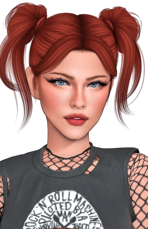 Mimi Landgraab Townie Makeover (Bustin' Out Townie to TS4) Download (Early Access) | Patreon Sims 4 Townie Makeover, Sims 4 Clothing, Sims 4