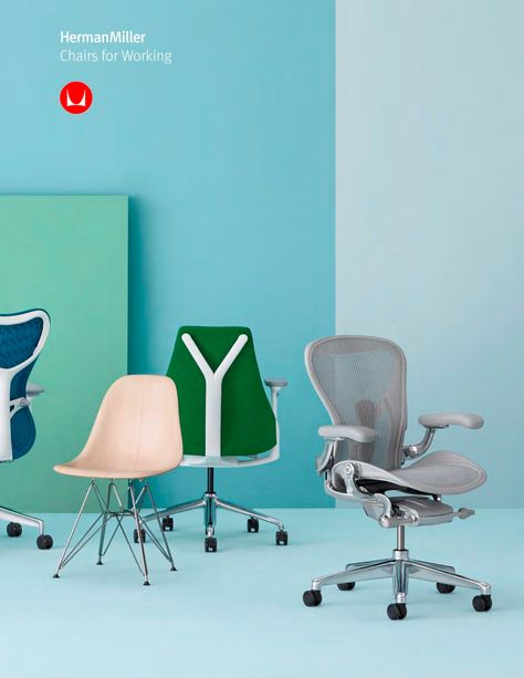 Chairs for Working - Herman Miller - PDF Catalogs | Documentation | Brochures Working Chair, Office Interior Design Modern, Furniture Ads, Office Interior, Herman Miller, Office Interior Design, Design Modern, Office Furniture, Office Chair