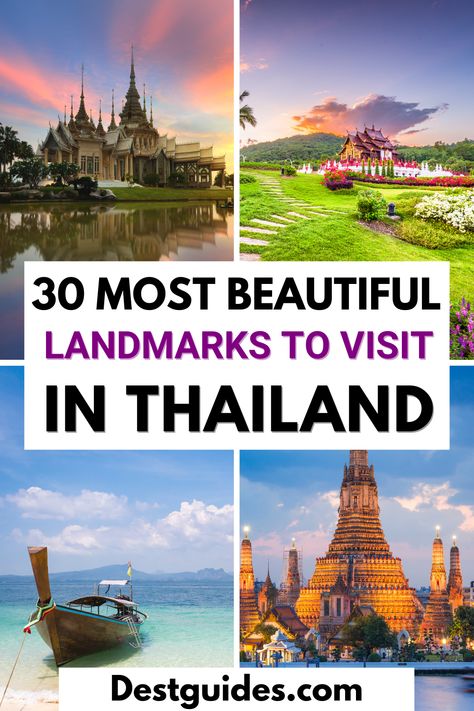 Thailand Famous Places, Thailand Must See, Thailand Nature, Thailand Bucket List, Travel To Thailand, Thailand Pictures, Thailand Shopping, Travelling Thailand, Thailand Destinations