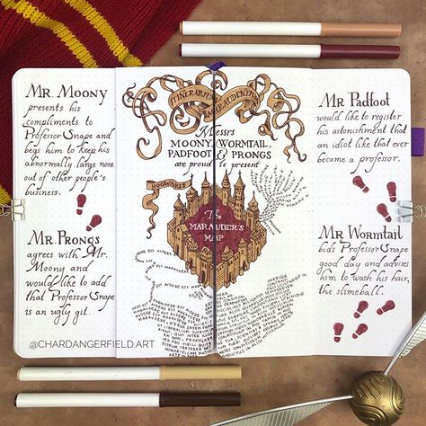 Harry Potter Bullet Journal, Bullet Journal Halloween, Harry Potter Scrapbook, Harry Potter Journal, Cover Harry Potter, Bullet Journal Month, Bullet Journal Cover Page, Sketch Journal, Bullet Planner